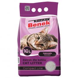 Super Benek Compact Lavender -  10 l (ca. 8 kg)