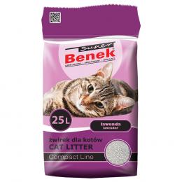 Super Benek Compact Lavender - 25 L (ca. 21 kg)