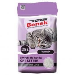 Super Benek Lavender - 25 l (ca. 20 kg)