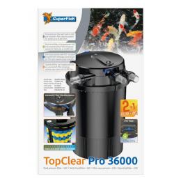 Superfish Teich Druckfilter TopClear PRO 36000 mit UVC 55W