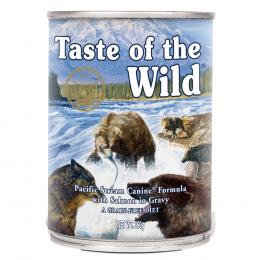 Taste of the Wild Pacific Stream - Sparpaket: 12 x 390 g