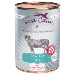 Terra Canis Alimentum Veterinarium Low Fat 6 x 400 g - Kalb
