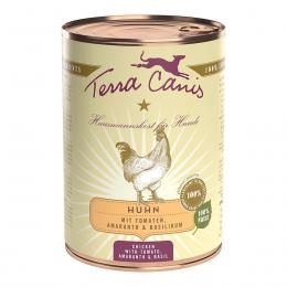 Terra Canis CLASSIC – Huhn mit Tomate, Amaranth und Basilikum 12x400g