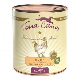 Terra Canis CLASSIC – Huhn mit Tomate, Amaranth und Basilikum 6x800g
