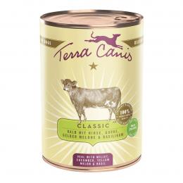 Terra Canis CLASSIC Kalb mit Hirse 6x400g