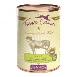 Terra Canis CLASSIC Kalb mit Hirse, Gurke, Melone 12x400g