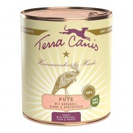 Terra Canis CLASSIC – Pute mit Brokkoli, Birne und Kartoffel 12x800g