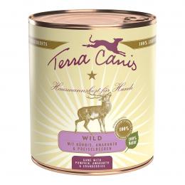 Terra Canis CLASSIC – Wild mit Kürbis, Amaranth und Preiselbeere 12x800g