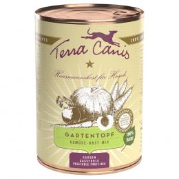 Terra Canis Gartentopf, Gemüse-Obst-Mix - 12 x 400 g