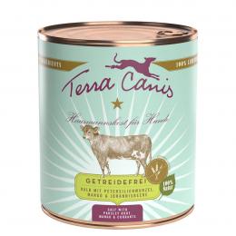 Terra Canis getreidefrei Kalb mit Petersilienwurzel, Mango und Johannisbeere 12x800g