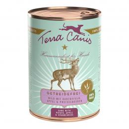 Terra Canis getreidefrei Wild mit Kartoffeln, Apfel und Preiselbeeren 12x400g