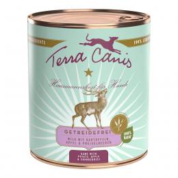 Terra Canis getreidefrei Wild mit Kartoffeln, Apfel und Preiselbeeren 12x800g