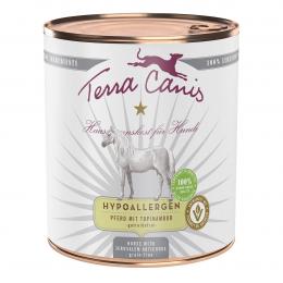 Terra Canis HYPOALLERGEN Pferd mit Topinambur, getreidefrei 6x800g