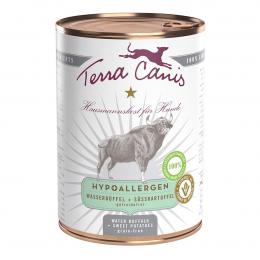 Terra Canis HYPOALLERGEN – Wasserbüffel mit Süßkartoffel 6x400g