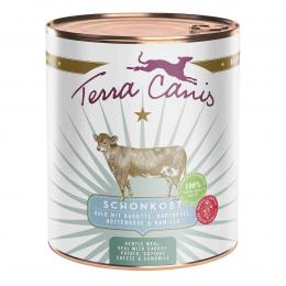 Terra Canis Schonkost Kalb, Karotte, Kartoffel, Hüttenkäse und Kamille 6x800g