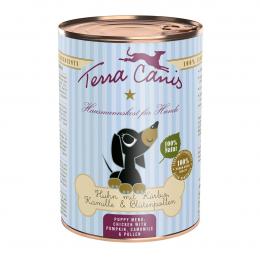 Terra Canis Welpe Huhn mit Kürbis, Kamille und Tomate 6x400g
