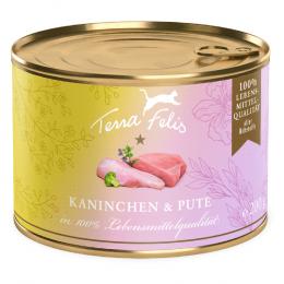 Terra Felis Famousse 12 x 200 g - Kaninchen & Pute