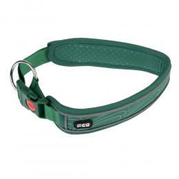 TIAKI Halsband Soft & Safe, grün - Größe L: 55 - 65 cm Halsumfang, B 45 mm