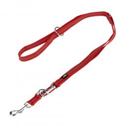 TIAKI Halsband Soft & Safe, rot - passende Leine: 200 cm lang, 20 mm breit