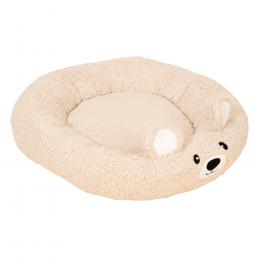 TIAKI Haustierbett Teddy Bear - Größe M: Ø 60 x H 15 cm