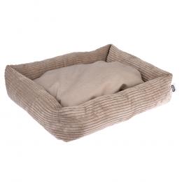 TIAKI Hundebett Cord Lincoln - L 77 x B 66 x H 15 cm