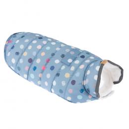 TIAKI Hundemantel Comfy Dots - ca. 45 cm Rückenlänge