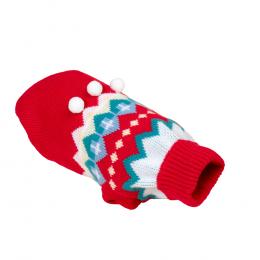 TIAKI Hundepullover Winter - Gr. M: ca. 30,5 cm Rückenlänge