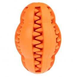 TIAKI Hundespielzeug Rugby Treat - L 10,5 x Ø 7,5 cm