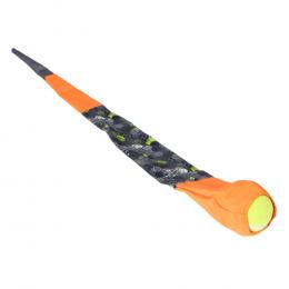 TIAKI Hundespielzeug Wurfball mit Fangschwanz - ca. Ø 8 x L 85 cm