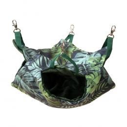 TIAKI Jungle Collection Kleintier-Hängematte - Größe S: ca. L 35 x B 35 cm