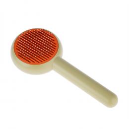 TIAKI Katzenbürste Brush & Click - L 19,6 x B 8,5 x H 4,6 cm