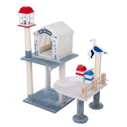 TIAKI Kratzbaum Seehafen - H 110 x L 83 x B 45 cm