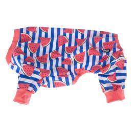 TIAKI Pet & Parent Pyjama im Partnerlook, Melone - Hundeshirt Größe M: ca. 30 cm Rückenlänge