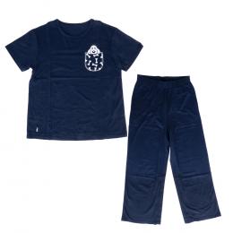 TIAKI Pet Parent Pyjama Pet Love - Größe L, dunkelblau