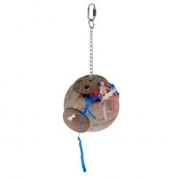 Angebot für TIAKI Pick- und Zupfspielzeug Kokosnuss für Vögel - ca. Ø 15 x H 30 cm - Kategorie Vogel / Vogelspielzeug / Holzspielzeug / -.  Lieferzeit: 1-2 Tage -  jetzt kaufen.