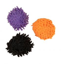TIAKI Pompom Ball-Set Halloween mit Katzenminze - 3 Stück