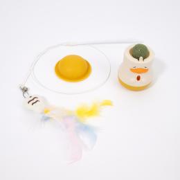 TIAKI Tisch-Katzenangel Ente mit Katzenminze - 1 Stück