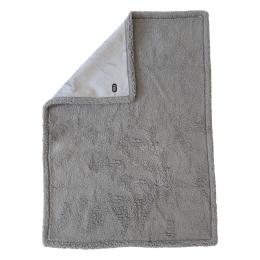 TIAKI Wasserdichte Hundedecke, grau - Größe M: L 101 x B 73 cm