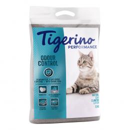 Tigerino Performance Odour Control Katzenstreu mit Natron – parfümfrei - 12 kg