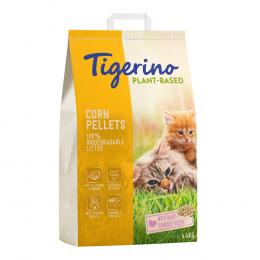 Tigerino Plant-Based Mais Katzenstreu - Babypuderduft - 7 l