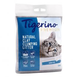Tigerino Premium Katzenstreu – Sensitive (parfümfrei) Sparpaket 2 x 12 kg