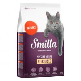TOP ANGEBOT - 10 kg Smilla Trockenfutter zum Sonderpreis! - Adult Sterilised Geflügel