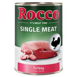 Top-Angebot Rocco Single Meat 24 x 400 g / 800 g 24 x 400 g: Pute