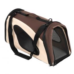 Tragetasche - braun,  L 54 x B 26 x H 30 cm