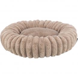 Trixie Bett Cord für Hunde und Katzen Lonni hellbraun ø60cm