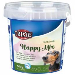 Trixie Bote Soft Snack Happy Mix, Hähnchen, Lachs 500 Gr