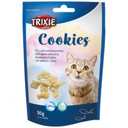 Trixie Cookies mit Lachs & Katzenminze - 50 g