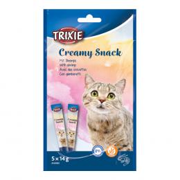 Trixie Creamy Snack mit Shrimps - Sparpaket: 15 x 14 g