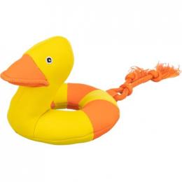 Trixie Ente Wasserspielzeug Mit Seil Und Tuch 36X20 Cm
