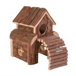 Trixie Haus Finn für Mäuse aus Rindenholz